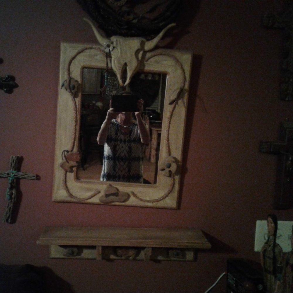 1991 Western  Mirror and Shelf